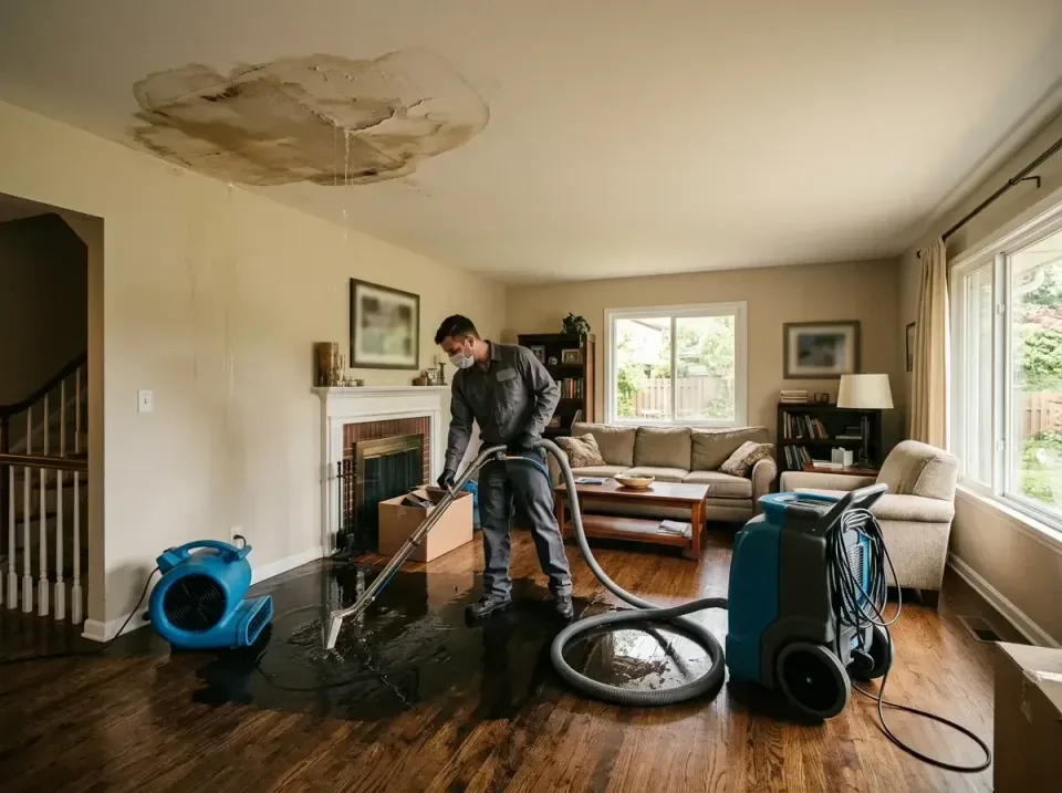 attic-pipe-burst-ceiling-drip-008 — frequently asked questions, Water Damage Restoration & Carpet Care in Winneconne, WI
